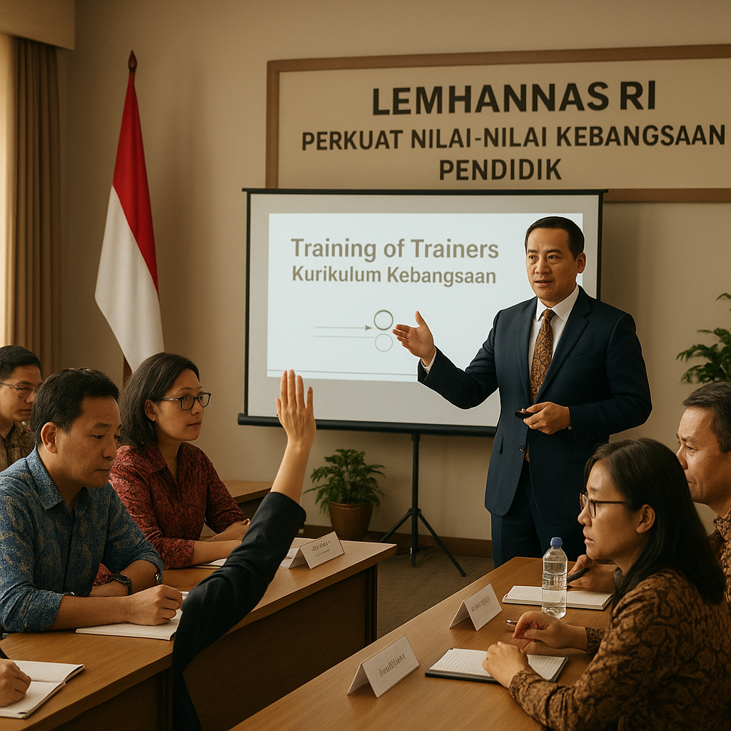 Lemhannas RI Gelar Training of Trainers, Perkuat Nilai-Nilai...