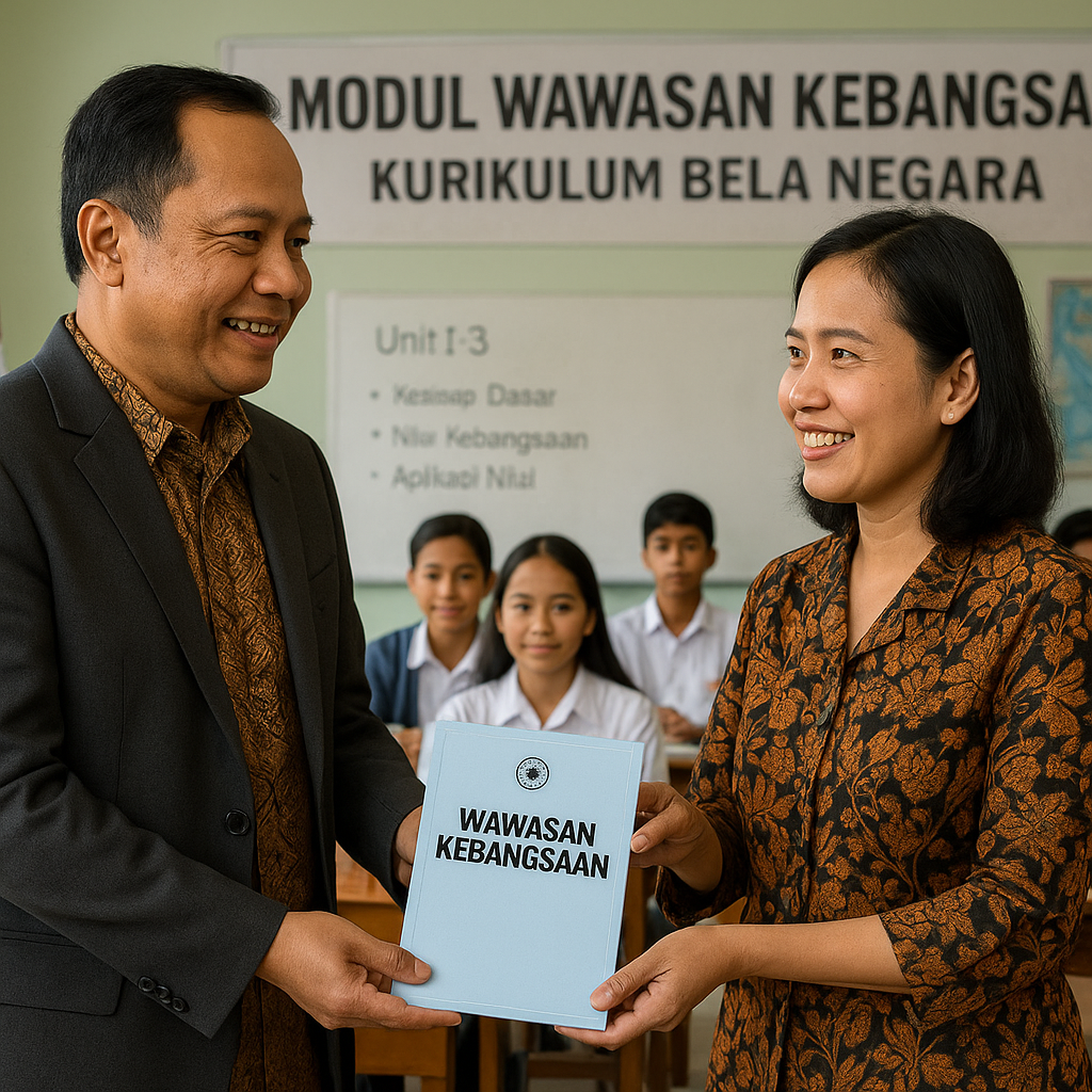 Pemerintah Perkuat Kurikulum Bela Negara di Sekolah dengan M...