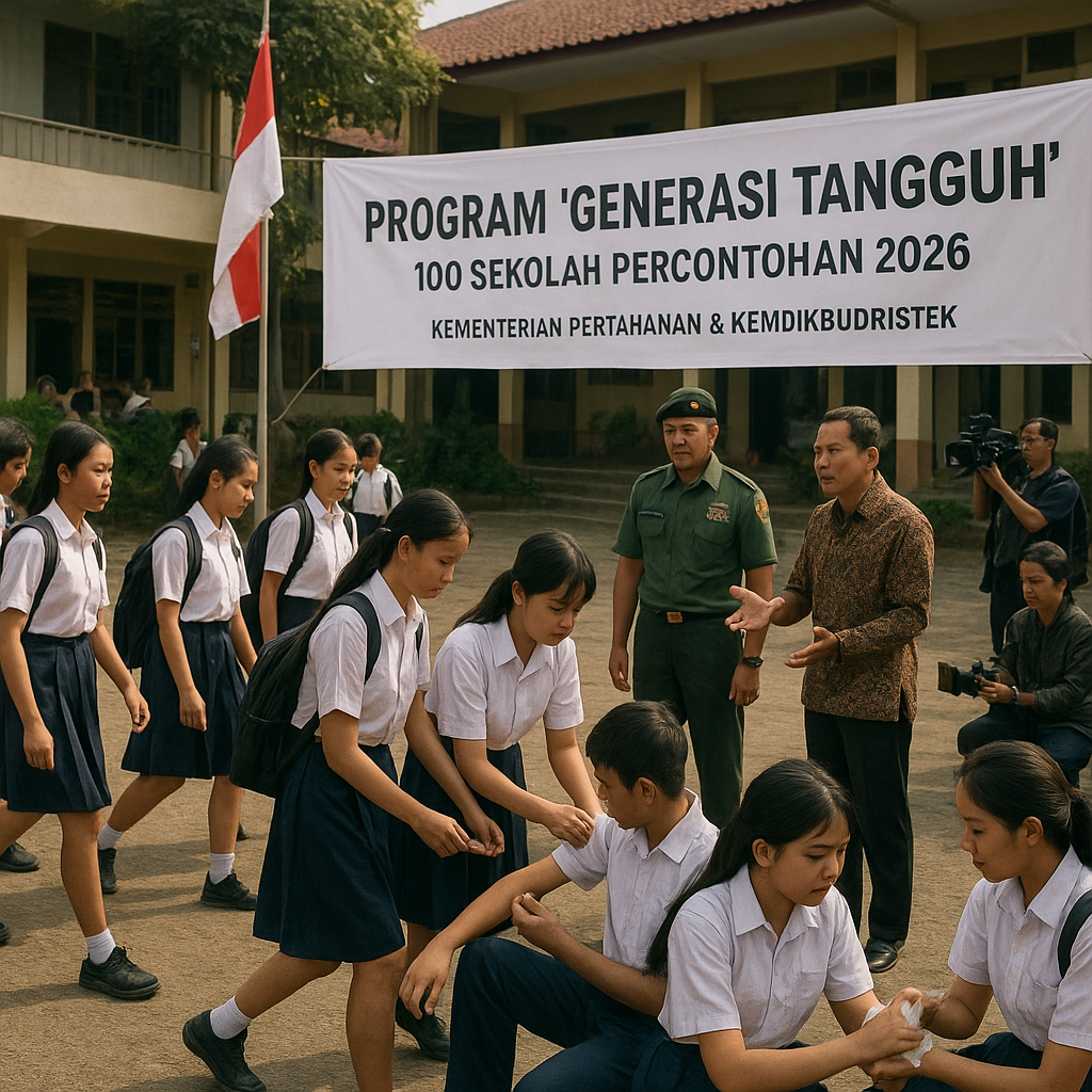 Program 'Generasi Tangguh' Digelar di 100 Sekolah untuk Meni...