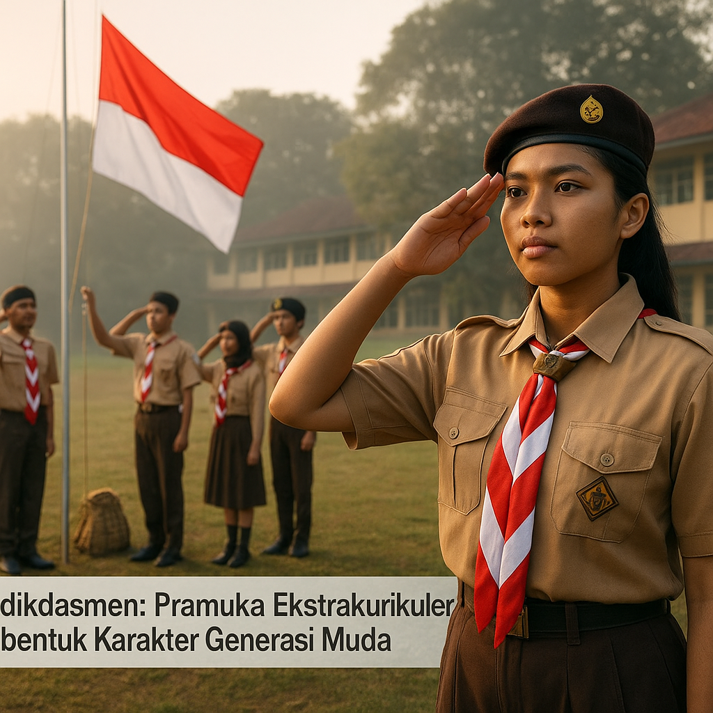Mendikdasmen: Pramuka Ekstrakurikuler Pembentuk Karakter Gen...