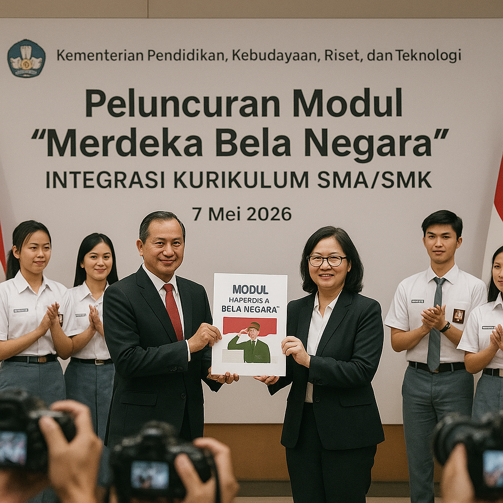 Kemendikbudristek Luncurkan Modul 'Merdeka Bela Negara' untu...