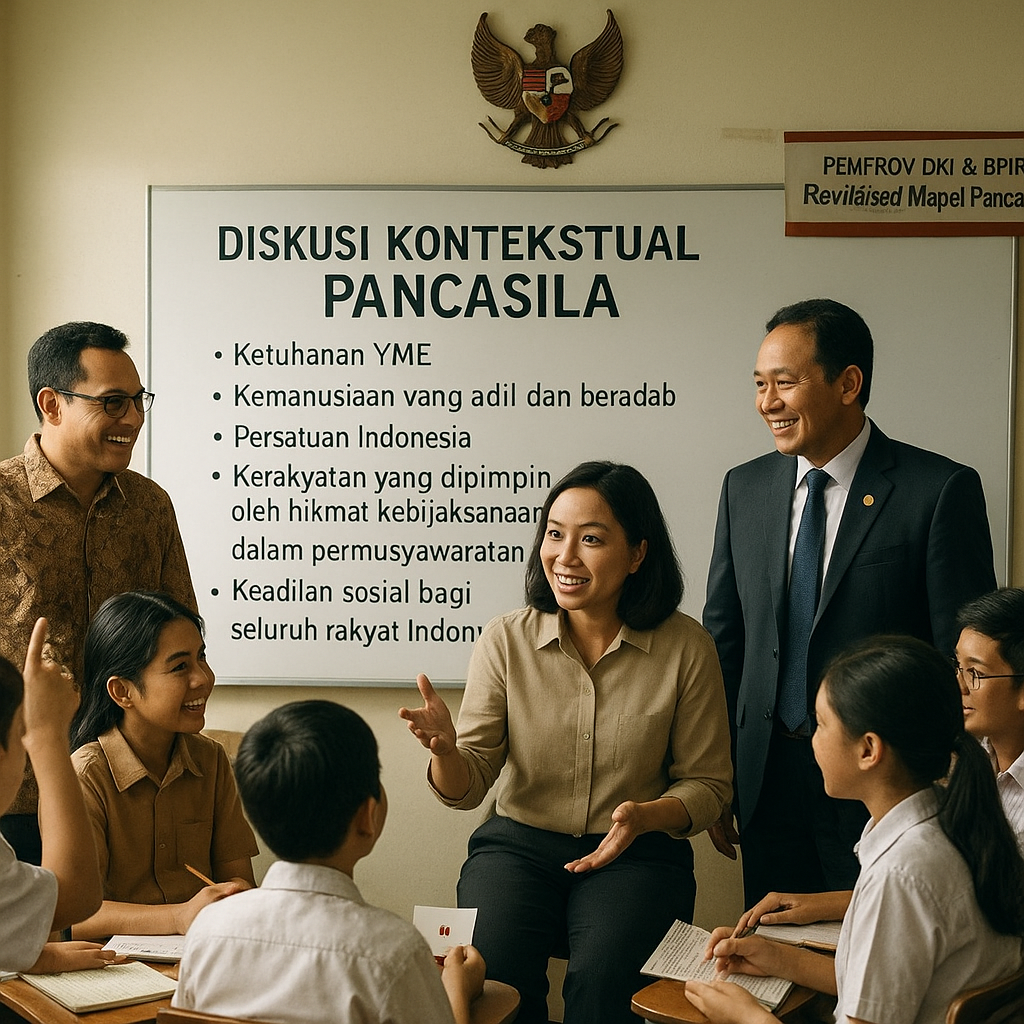 Pemprov DKI dan BPIP Revitalisasi Mapel Pancasila di Semua J...