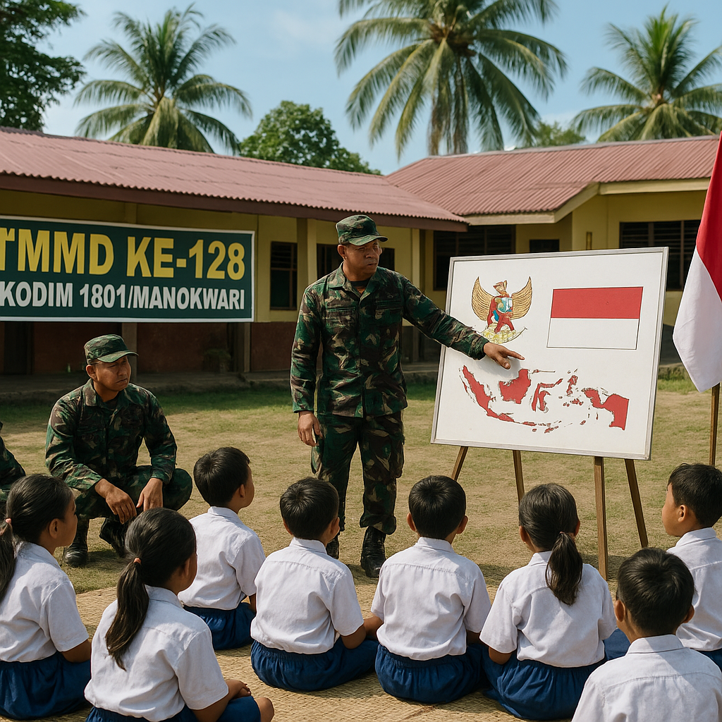 TNI Tanamkan Wawasan Kebangsaan kepada Generasi Muda melalui...