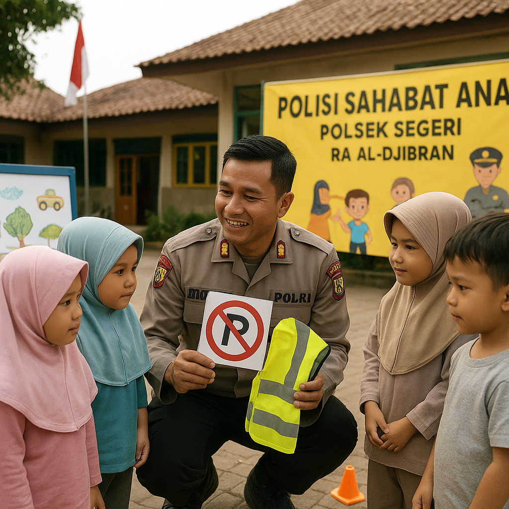 POLISI SAHABAT ANAK: POLSEK SEGERI EDUKASI TUGAS POLISI DAN...
