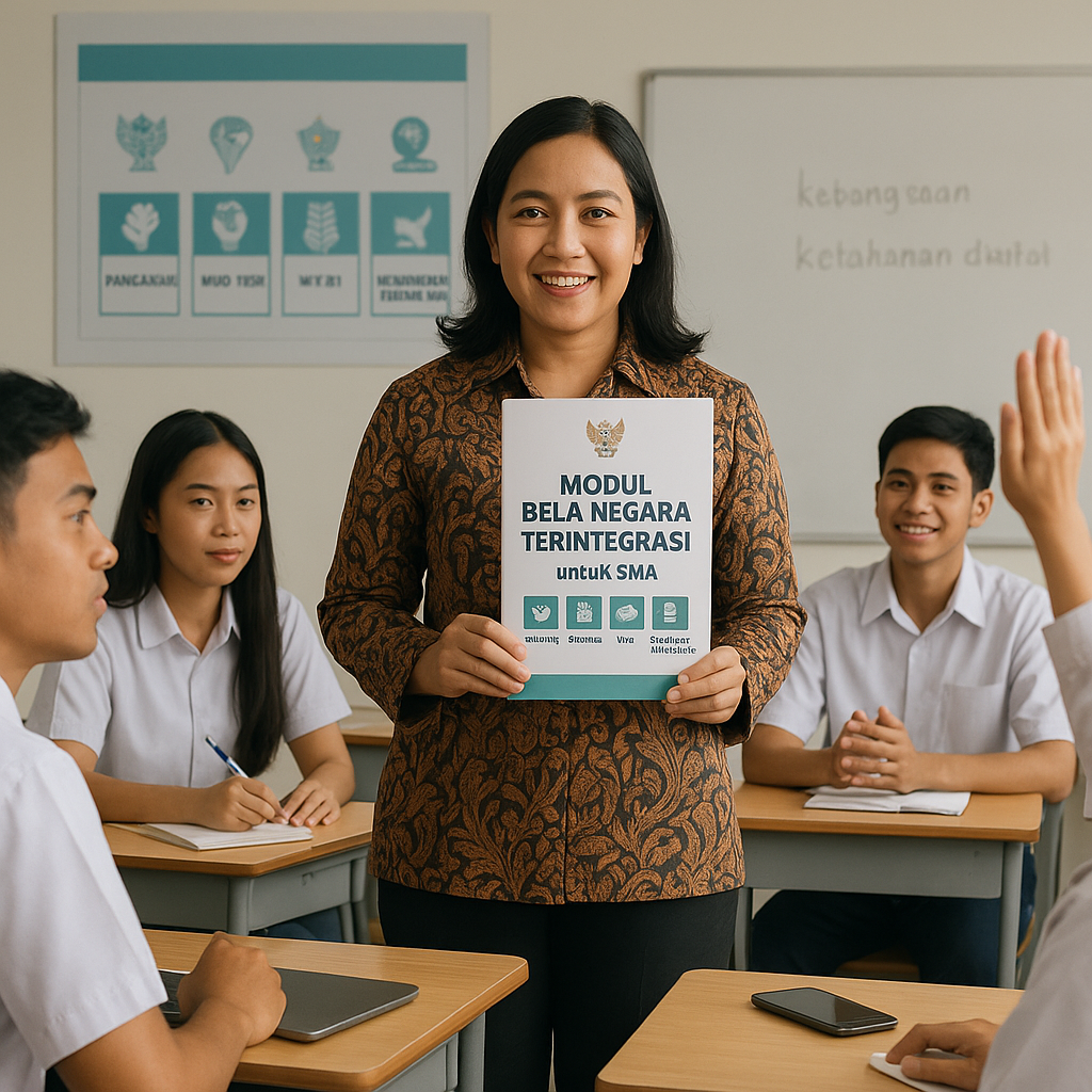 Kemendikbud Rilis Modul Bela Negara Terintegrasi untuk SMA,...