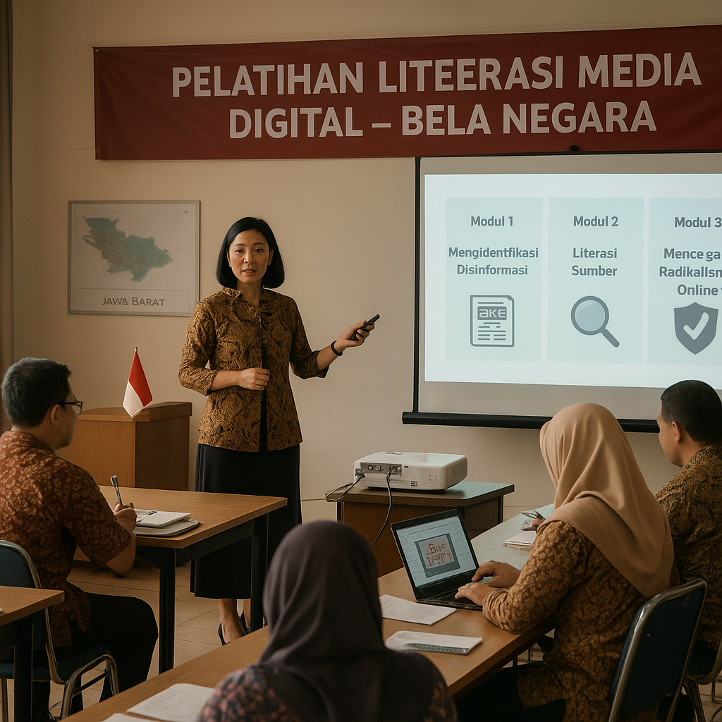 Literasi Media Digital Jadi Fokus Pelatihan Bela Negara bagi...