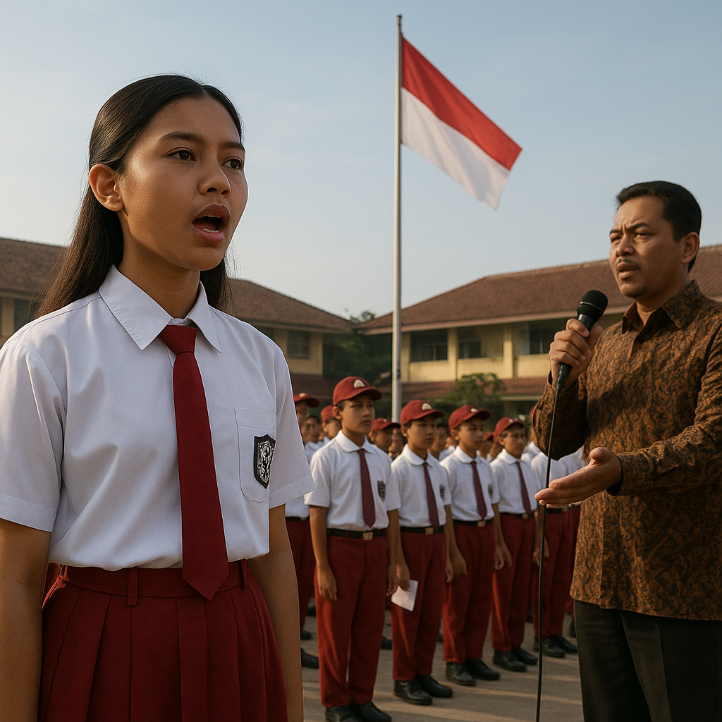 Ikrar Pelajar Indonesia Yang Wajib Dibaca Saat Upacara Sekol...