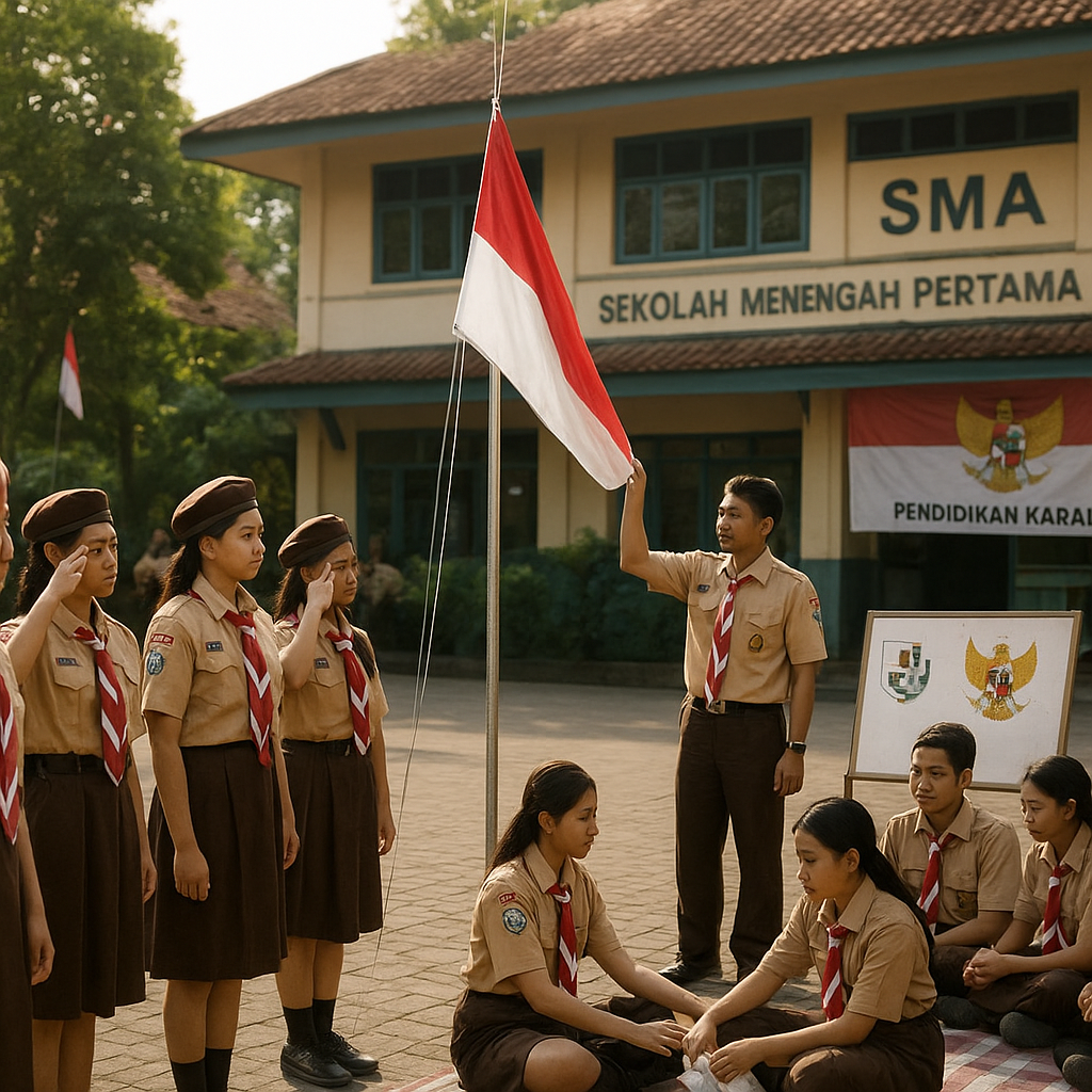 Kegiatan Pramuka sebagai Wahana Pendidikan Karakter dan Bela...