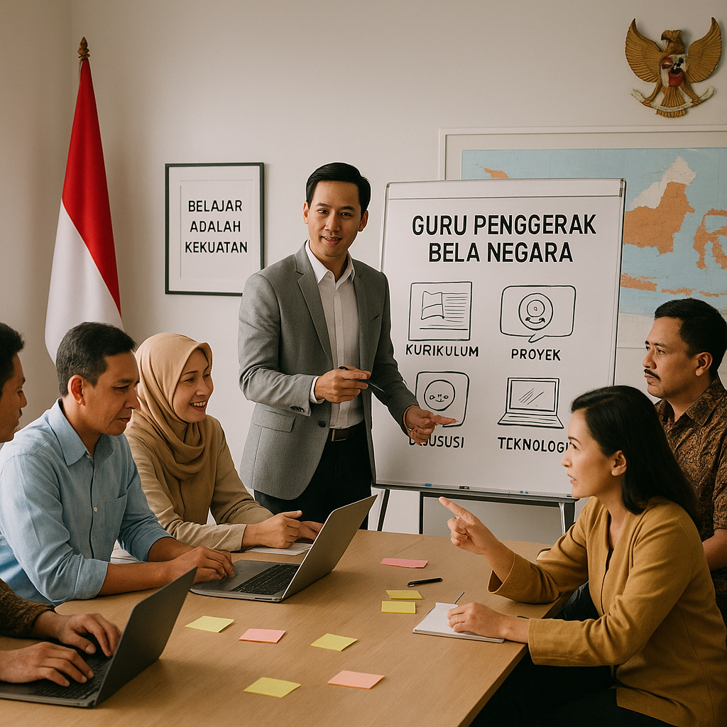Program 'Guru Penggerak Bela Negara' untuk Meningkatkan Kapa...