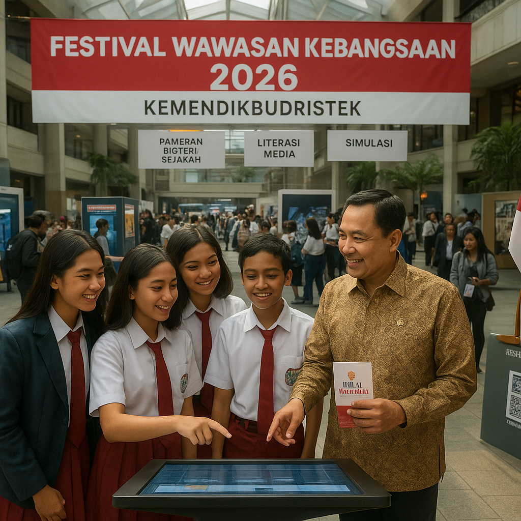 Kemendikbudristek Gelar Festival Wawasan Kebangsaan 2026 di...