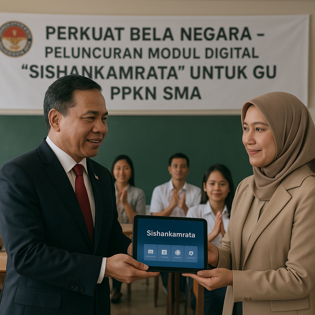 Perkuat Bela Negara, Kementerian Pertahanan Luncurkan Modul...