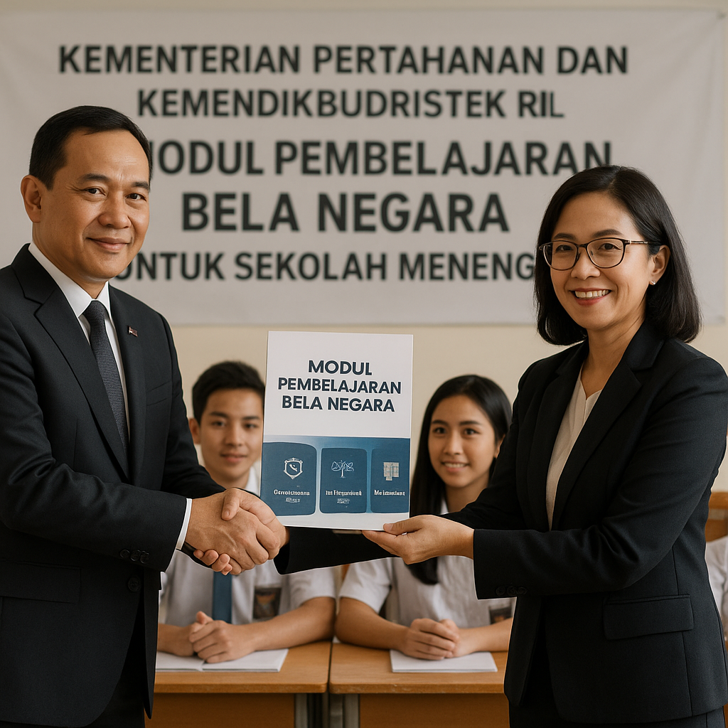 Kementerian Pertahanan dan Kemendikbudristek Rilis Modul Pem...