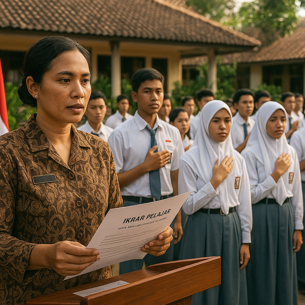 Isi Teks Lengkap Ikrar Pelajar Indonesia