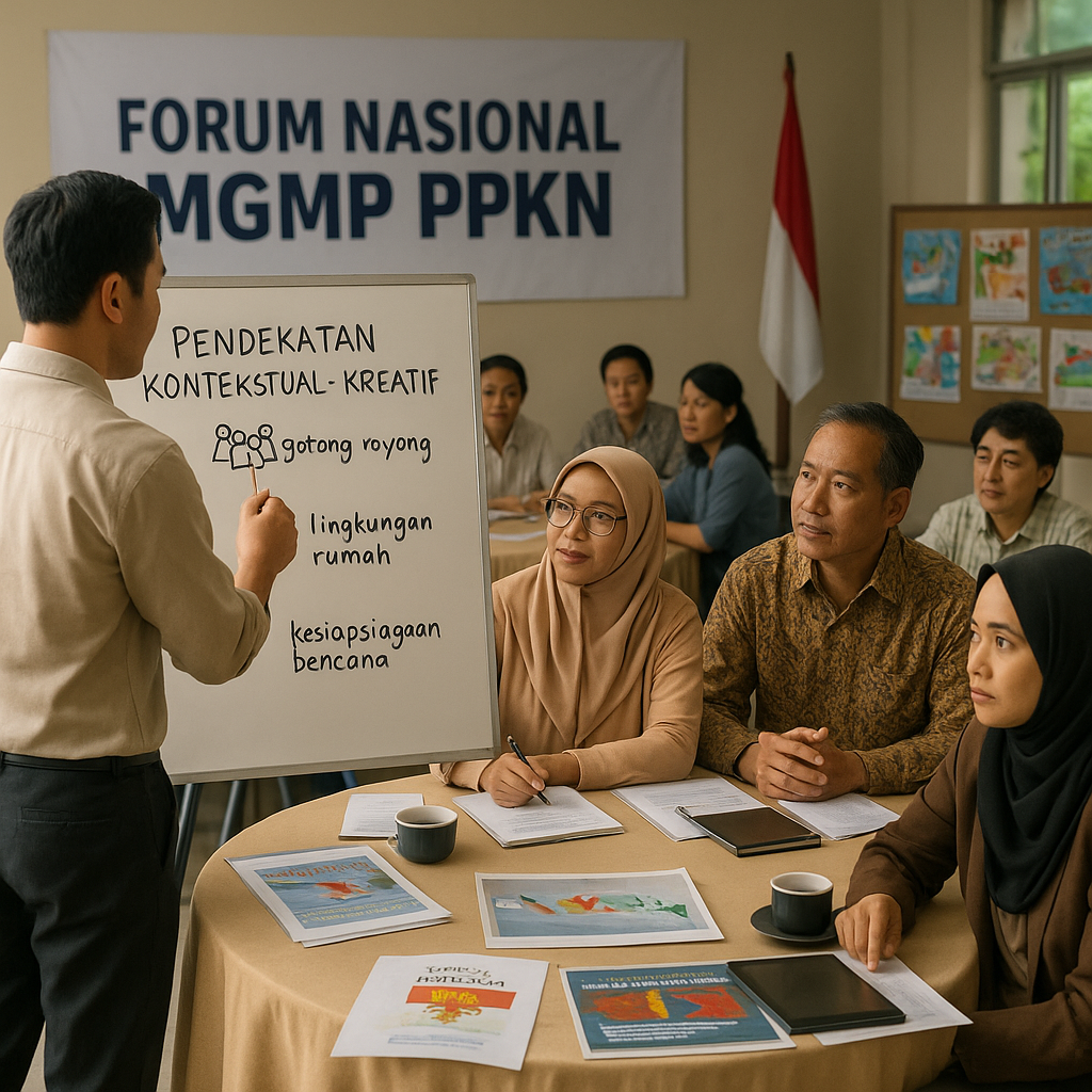 Penguatan Peran MGMP PPKN Sebagai Ujung Tombak Sosialisasi N...