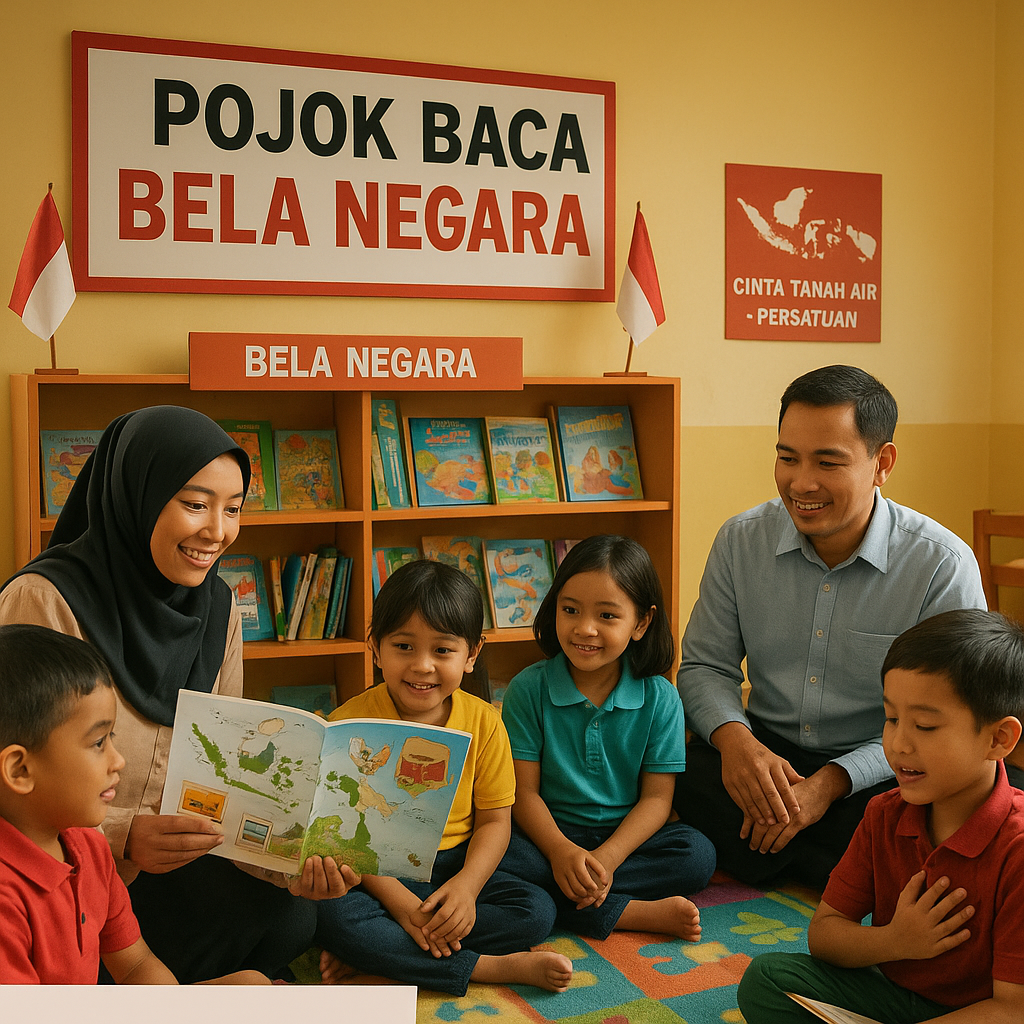 Pojok Baca Bela Negara Diresmikan di Tanjung Priok, Perkuat...
