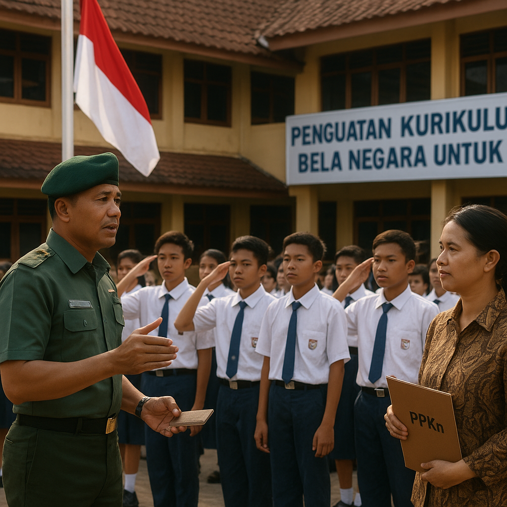 Kemendikbud dan Kemhan Perkuat Kurikulum Bela Negara untuk T...