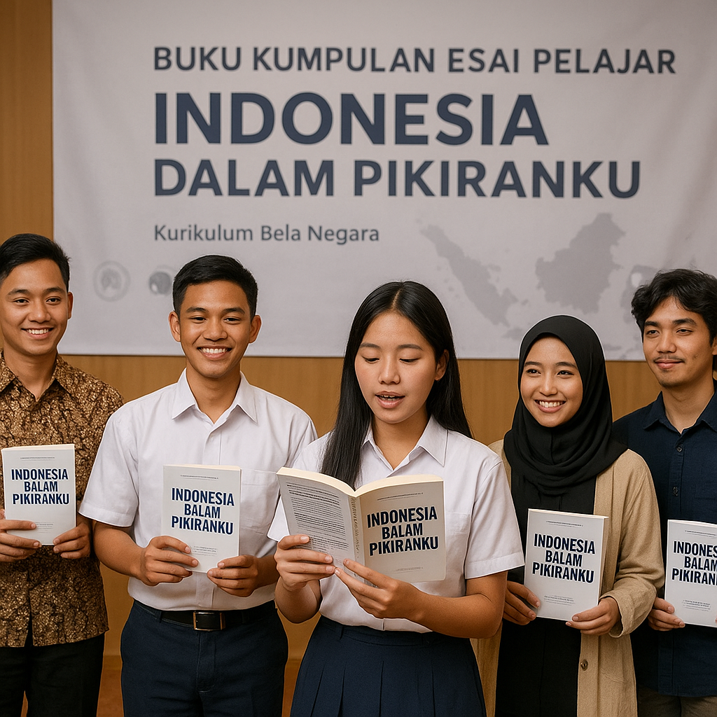 Buku Kumpulan Esai Pelajar 'Indonesia dalam Pikiranku' Dilun...