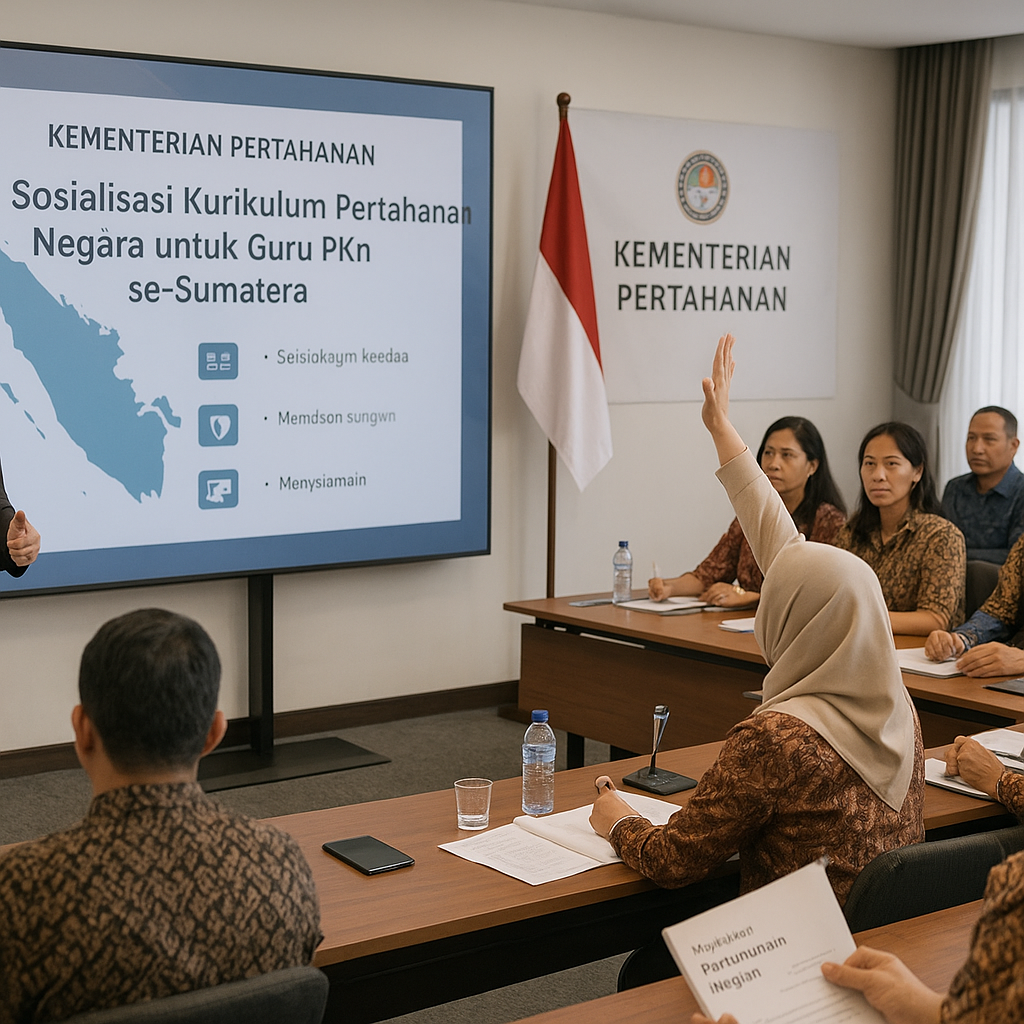 Kementerian Pertahanan Gelar Sosialisasi Kurikulum Pertahana...