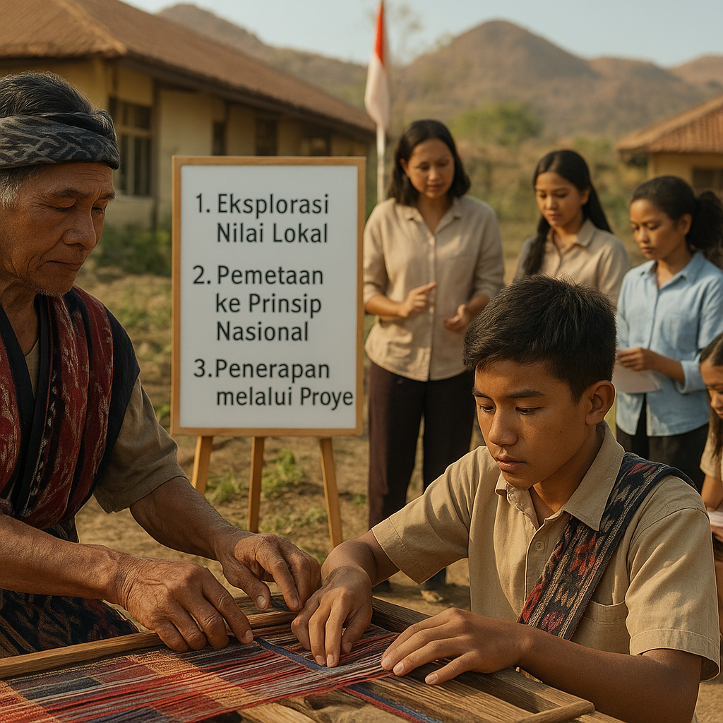 Sekolah Penggerak di NTT Integrasikan Kearifan Lokal dalam P...