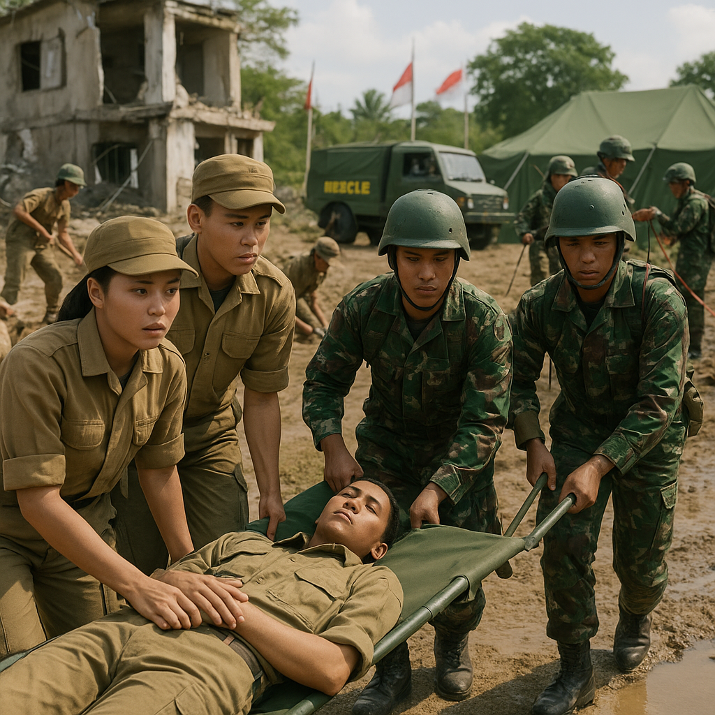 Resimen Mahasiswa Brawijaya Latihan Gabungan dengan TNI, Fok...