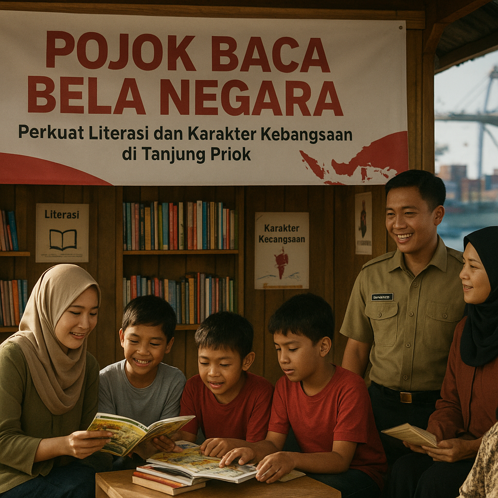 Perkuat Literasi dan Karakter Kebangsaan di Tanjung Priok Le...