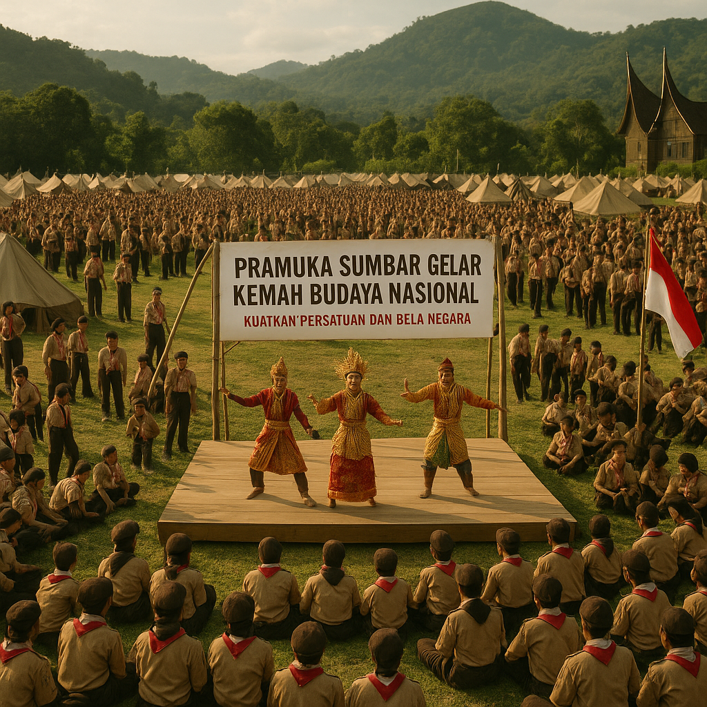 Pramuka Sumbar Gelar Kemah Budaya Nasional, Kuatkan Persatua...
