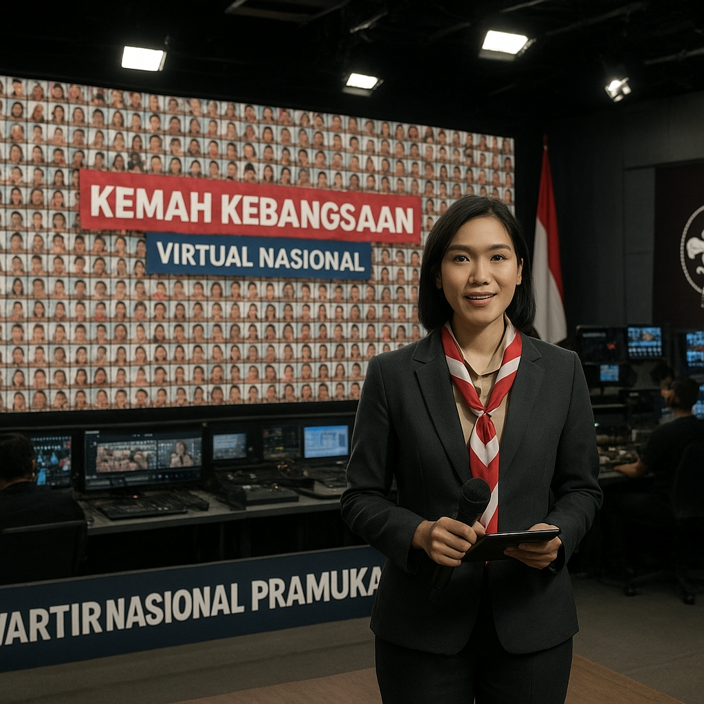 25.000 Pelajar SMP Ikuti Kemah Kebangsaan Virtual Bersama Kw...