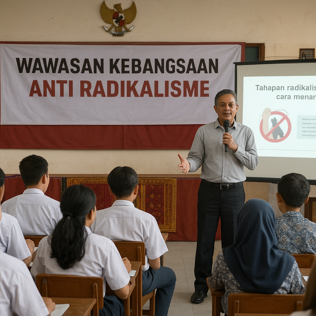 Pelajar Lampung Dibekali Wawasan Kebangsaan Anti Radikalisme