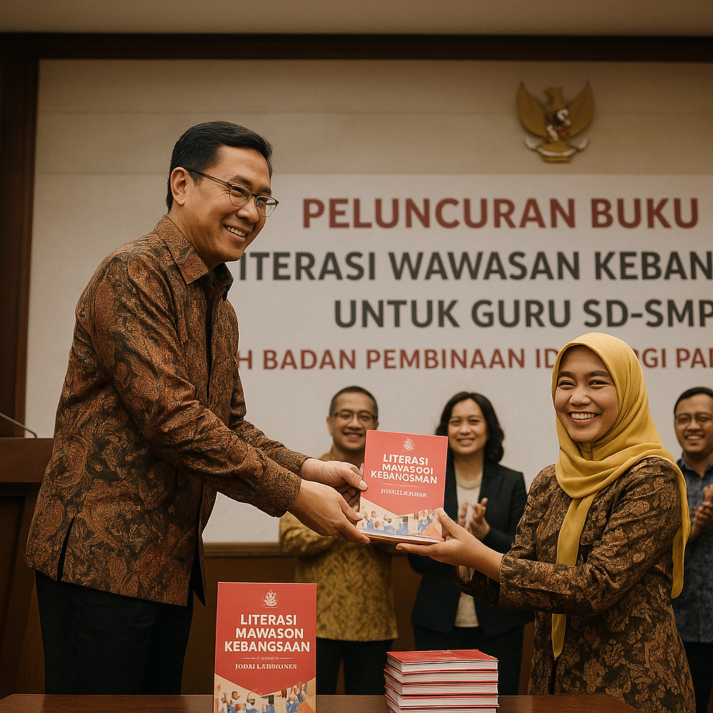 Peluncuran Buku Panduan 'Literasi Wawasan Kebangsaan untuk G...