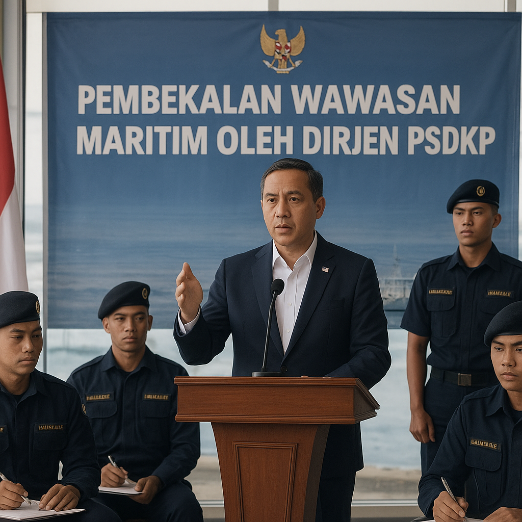 Siswa Komcad Matra Laut Terima Pembekalan Wawasan Maritim da...