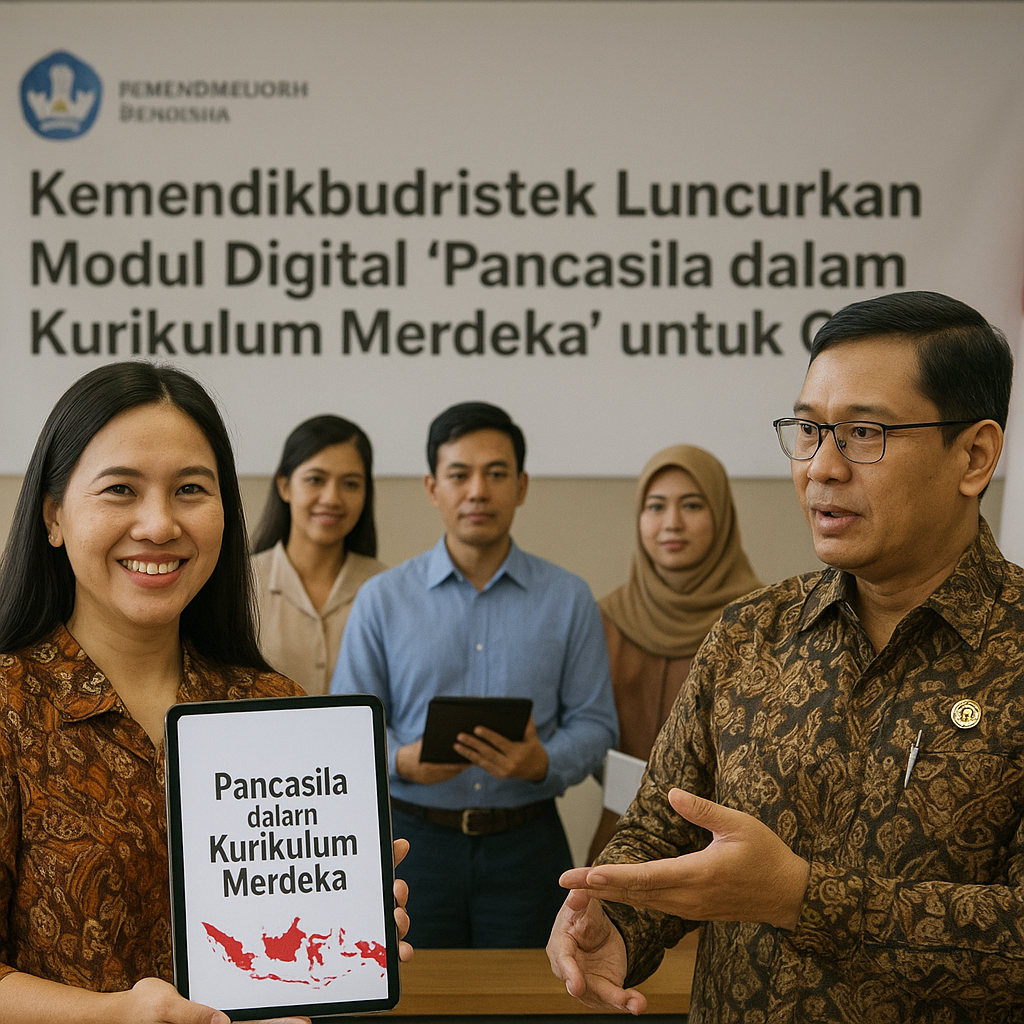 Kemendikbudristek Luncurkan Modul Digital 'Pancasila dalam K...