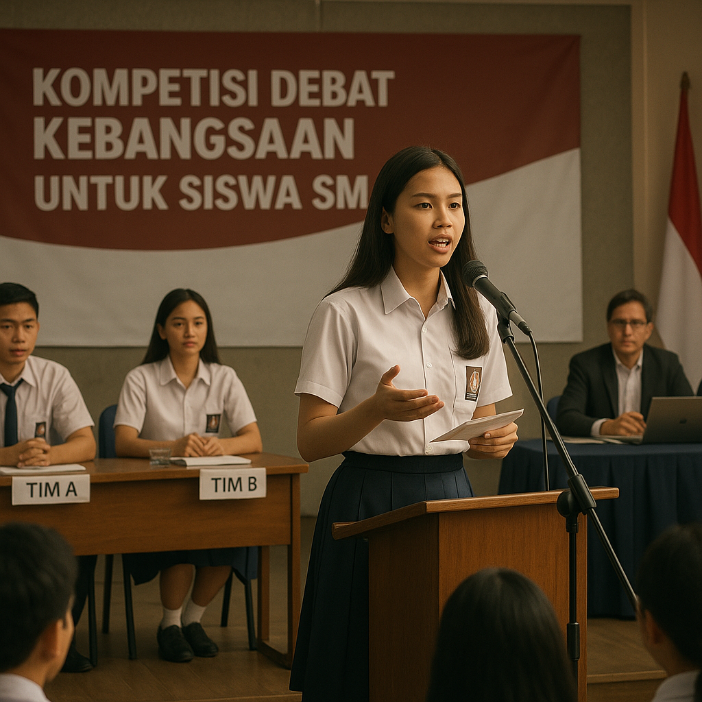 Kompetisi Debat Kebangsaan untuk Siswa SMA Digelar di Jakart...