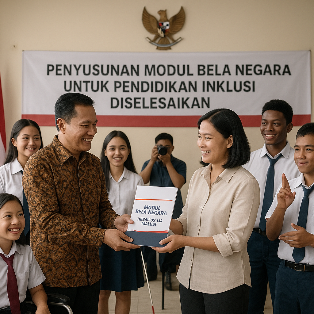 Penyusunan Modul Bela Negara untuk Pendidikan Inklusi Disele...