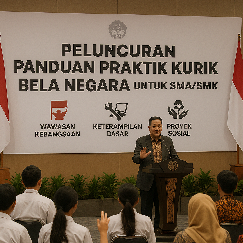 Kemendikbud Luncurkan Panduan Praktik Kurikulum Bela Negara...