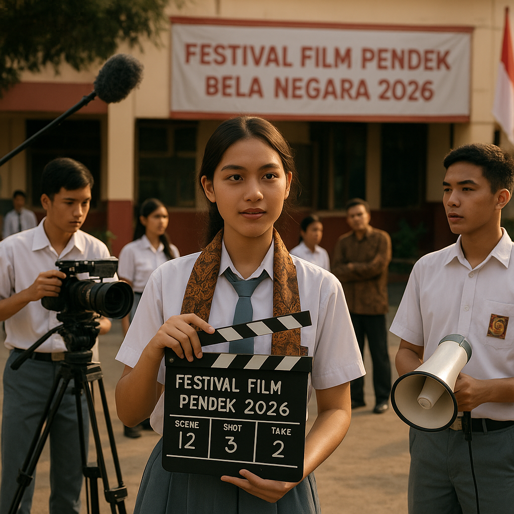 Festival Film Pendek Bela Negara 2026 Digelar, Siswa Jadi Su...