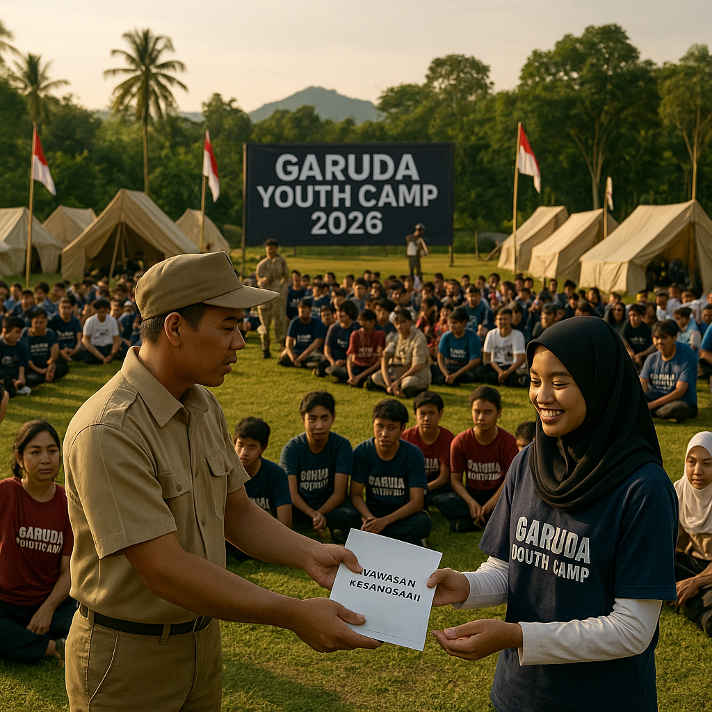 Ratusan Pelajar Ditempa di Garuda Youth Camp 2026, Fokus Pem...