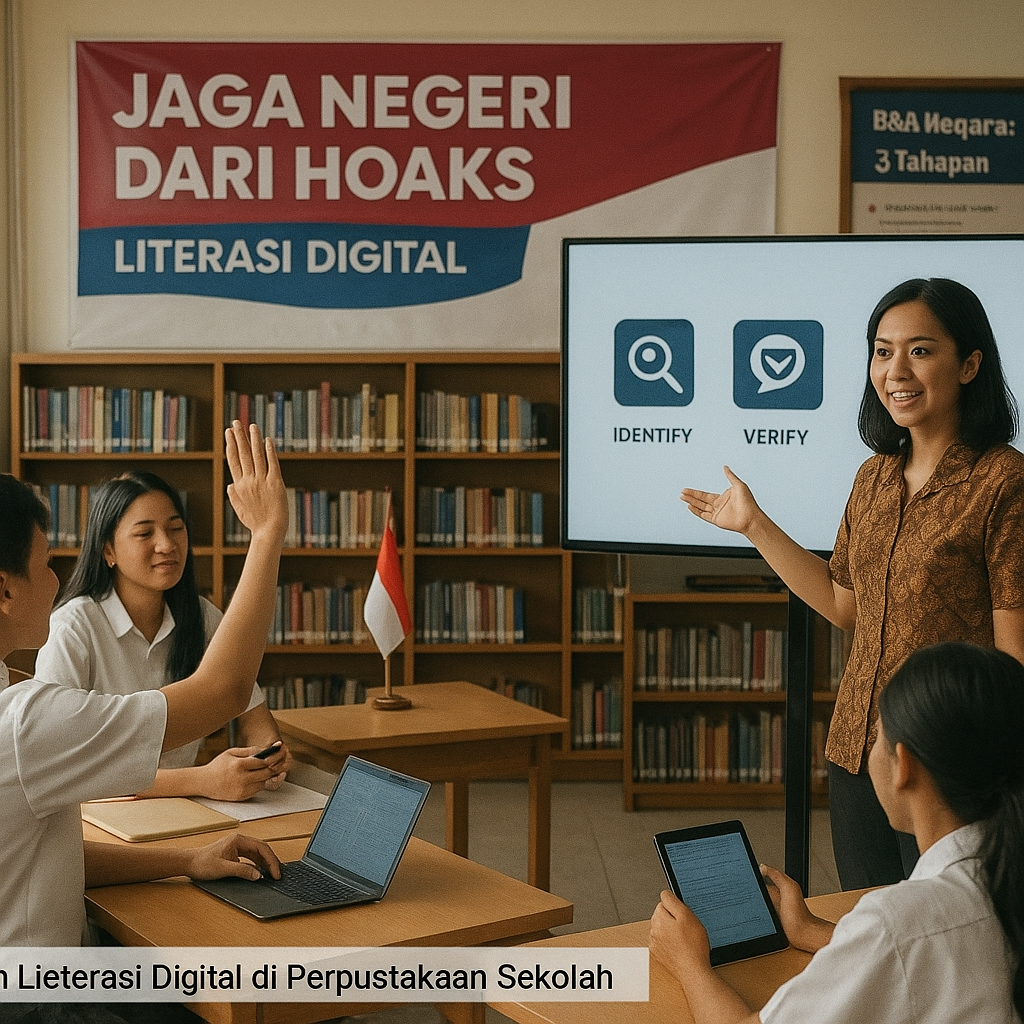 Kegiatan Literasi Digital 'Jaga Negeri dari Hoaks' Digelar S...