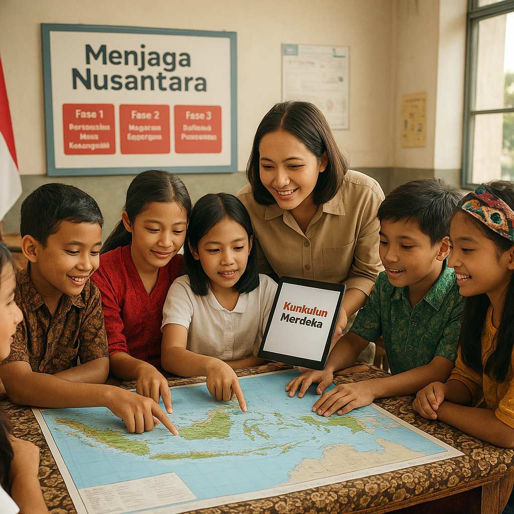 Sekolah Penggerak di Yogyakarta Terapkan Projek 'Menjaga Nus...