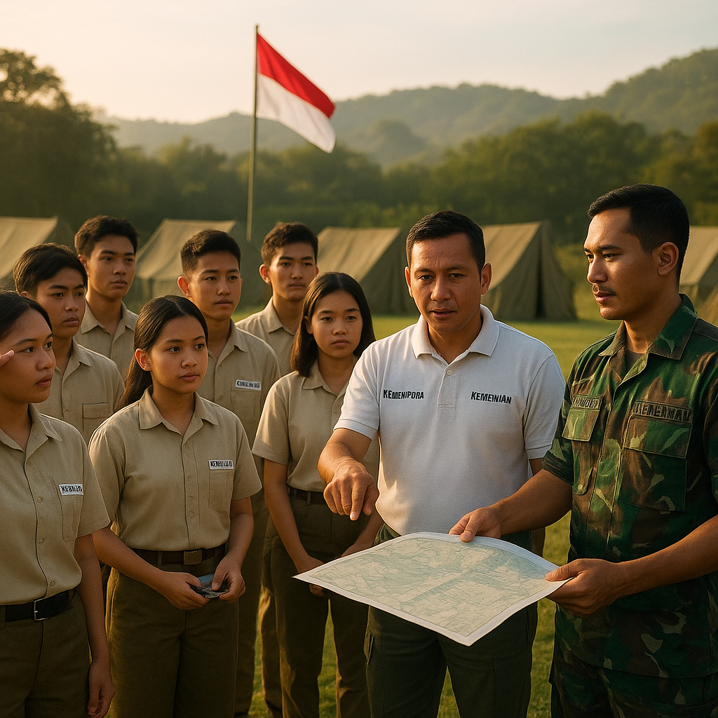Kemenpora Gandeng Kemenhan Gelar 'National Youth Defense Cam...