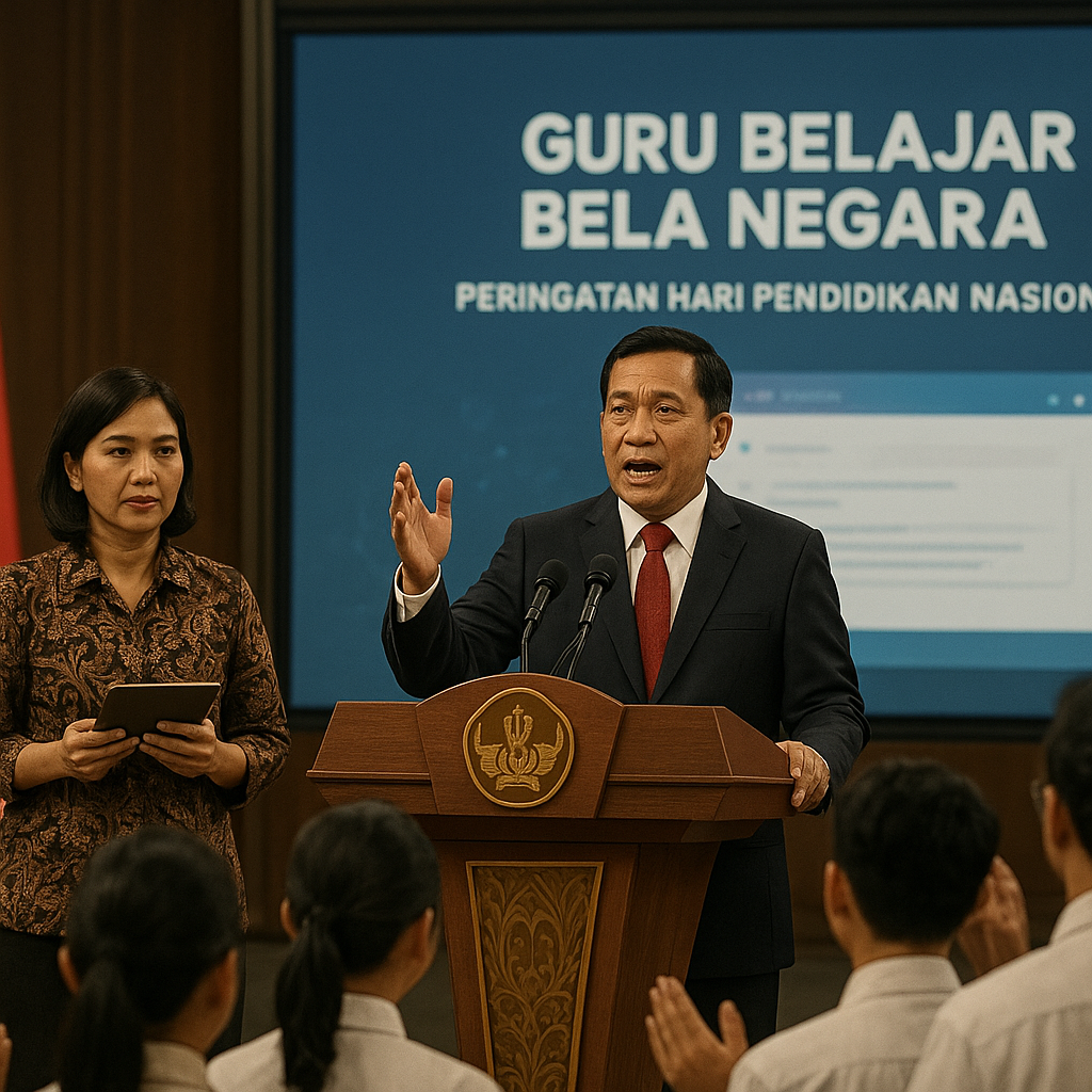 Peringatan Hari Pendidikan Nasional, Mendikbud Tekankan Pera...