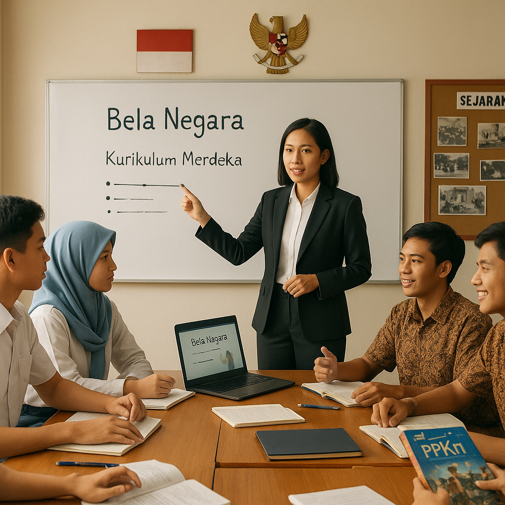 Kurikulum Merdeka Perkuat Materi Bela Negara di Mata Pelajar...