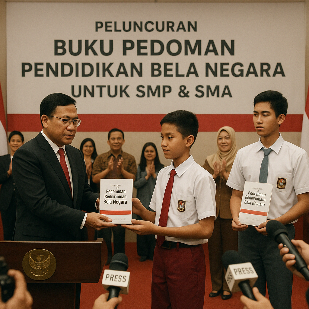 Kemendikbud Luncurkan Buku Pedoman Pendidikan Bela Negara un...
