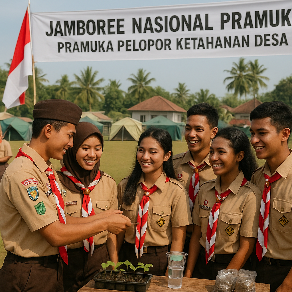 Kwartir Nasional Gelar Jamboree Pramuka Penegak dengan Tema...