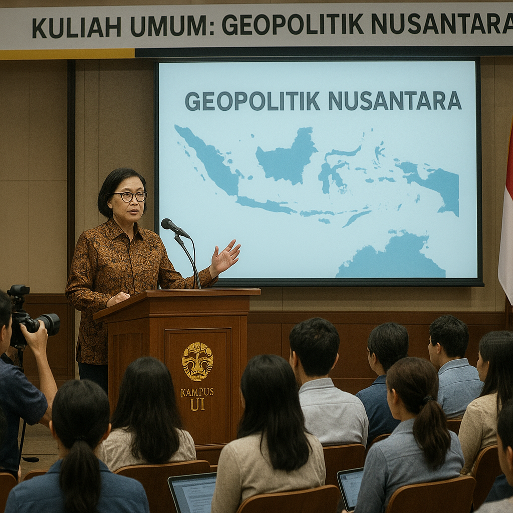 Kampus UI Kembali Selenggarakan Kuliah Umum 'Geopolitik Nusa...