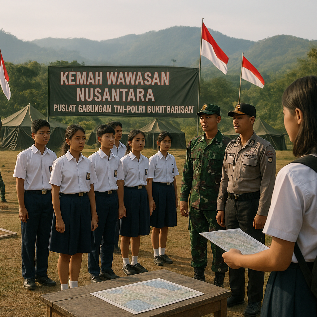 Pusat Latihan Gabungan TNI-Polri di Bukit Barisan Jadi Lokas...