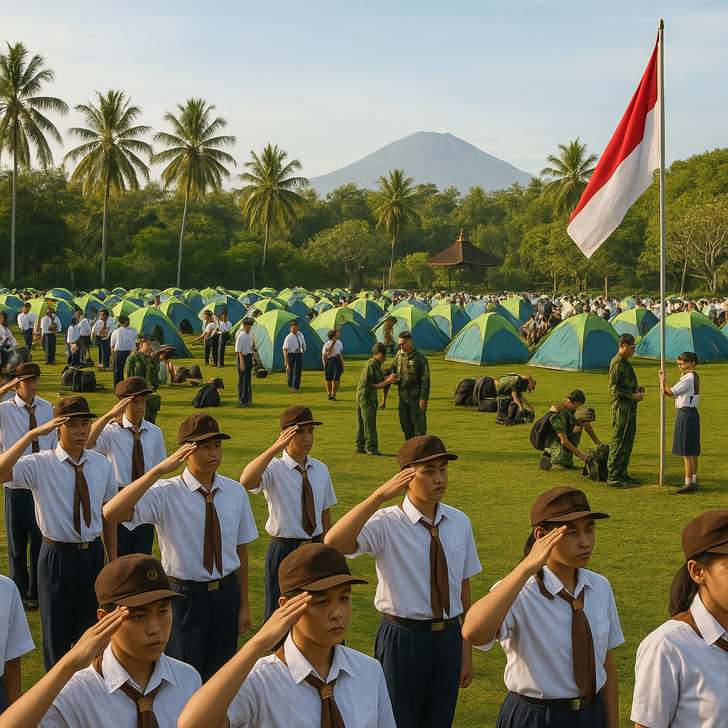 500 Pelajar SMK Bali Ikuti Persami KKRI Kodam Udayana: Bekal...