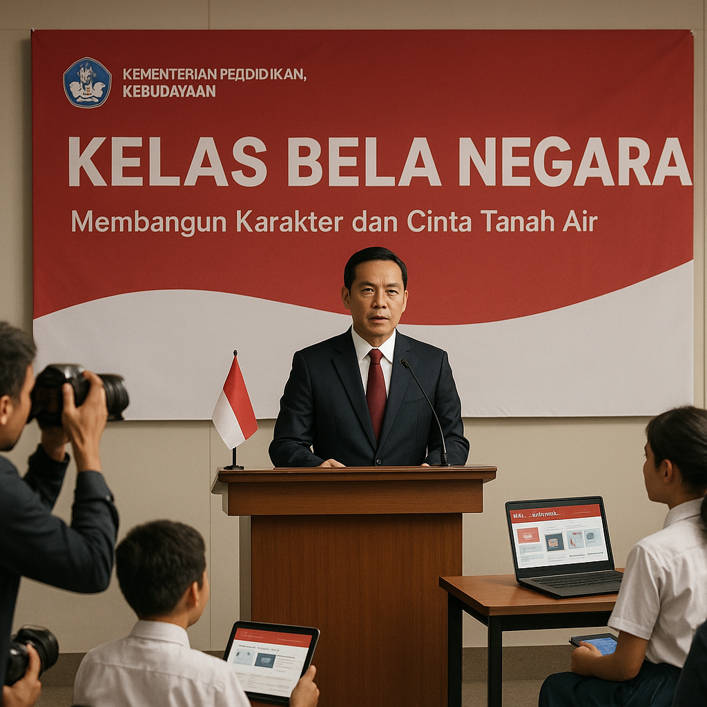Mendikbudristek Luncurkan Platform Digital 'Kelas Bela Negar...