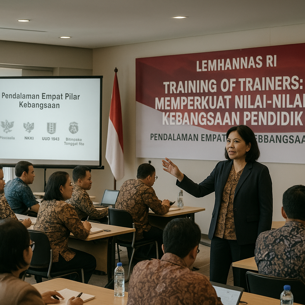 Lemhannas RI Gelar Training of Trainers, Perkuat Nilai-Nilai...