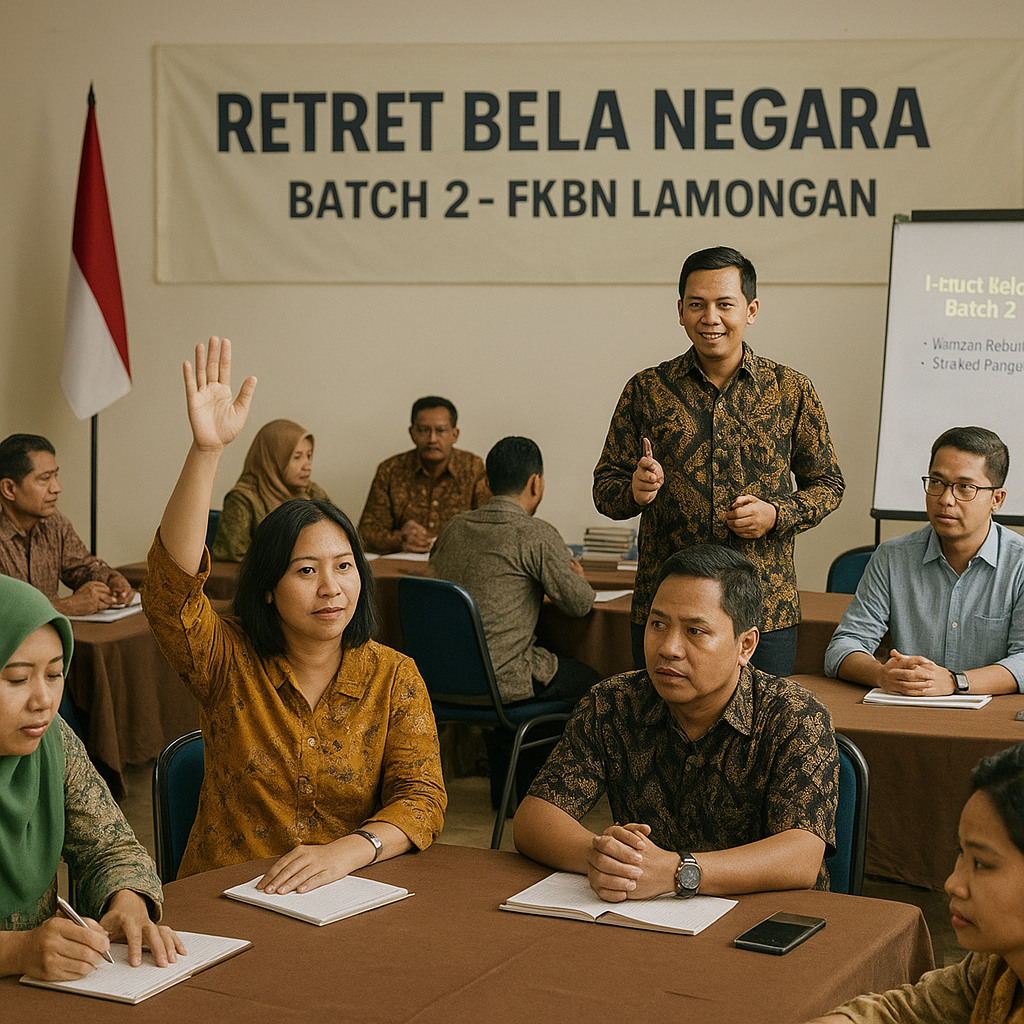 FKBN Lamongan Gelar Retret Bela Negara Batch 2 untuk Tanamka...