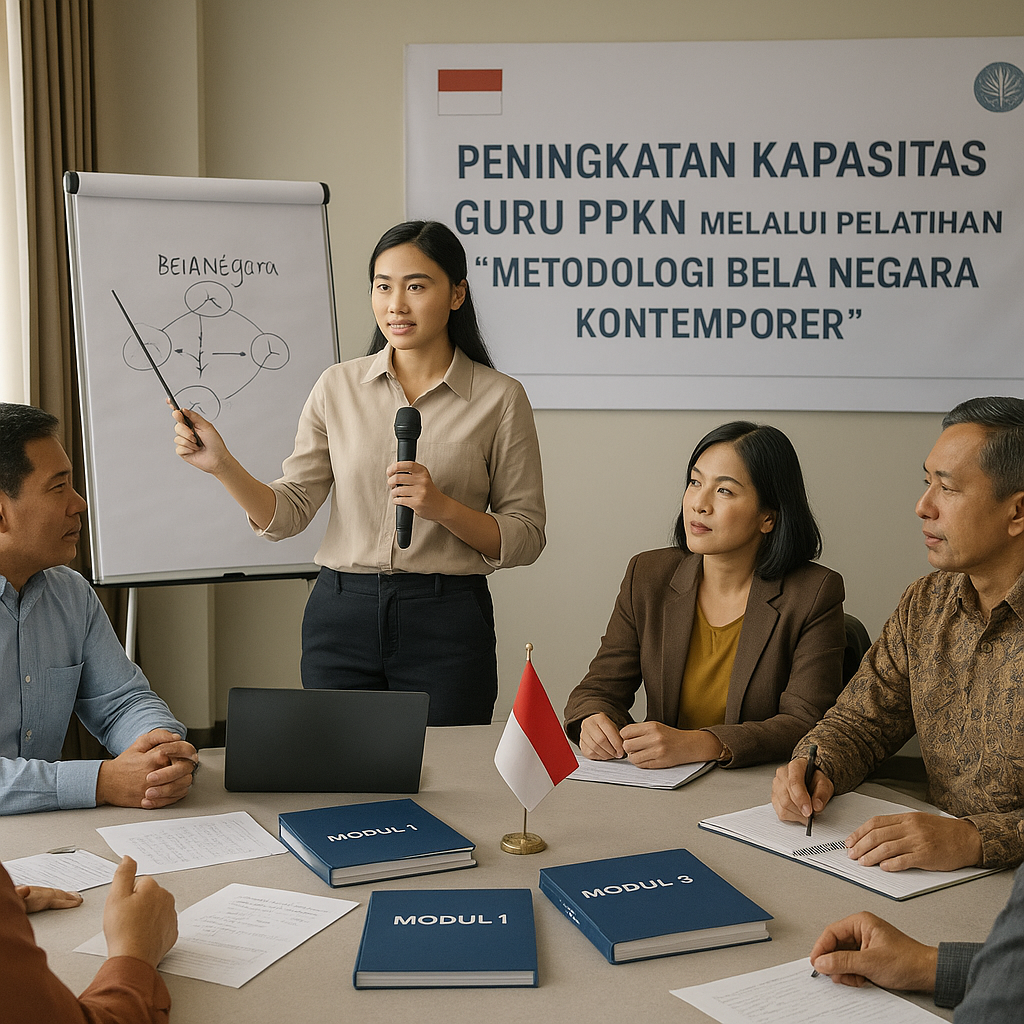 Peningkatan Kapasitas Guru PPKn melalui Pelatihan 'Metodolog...